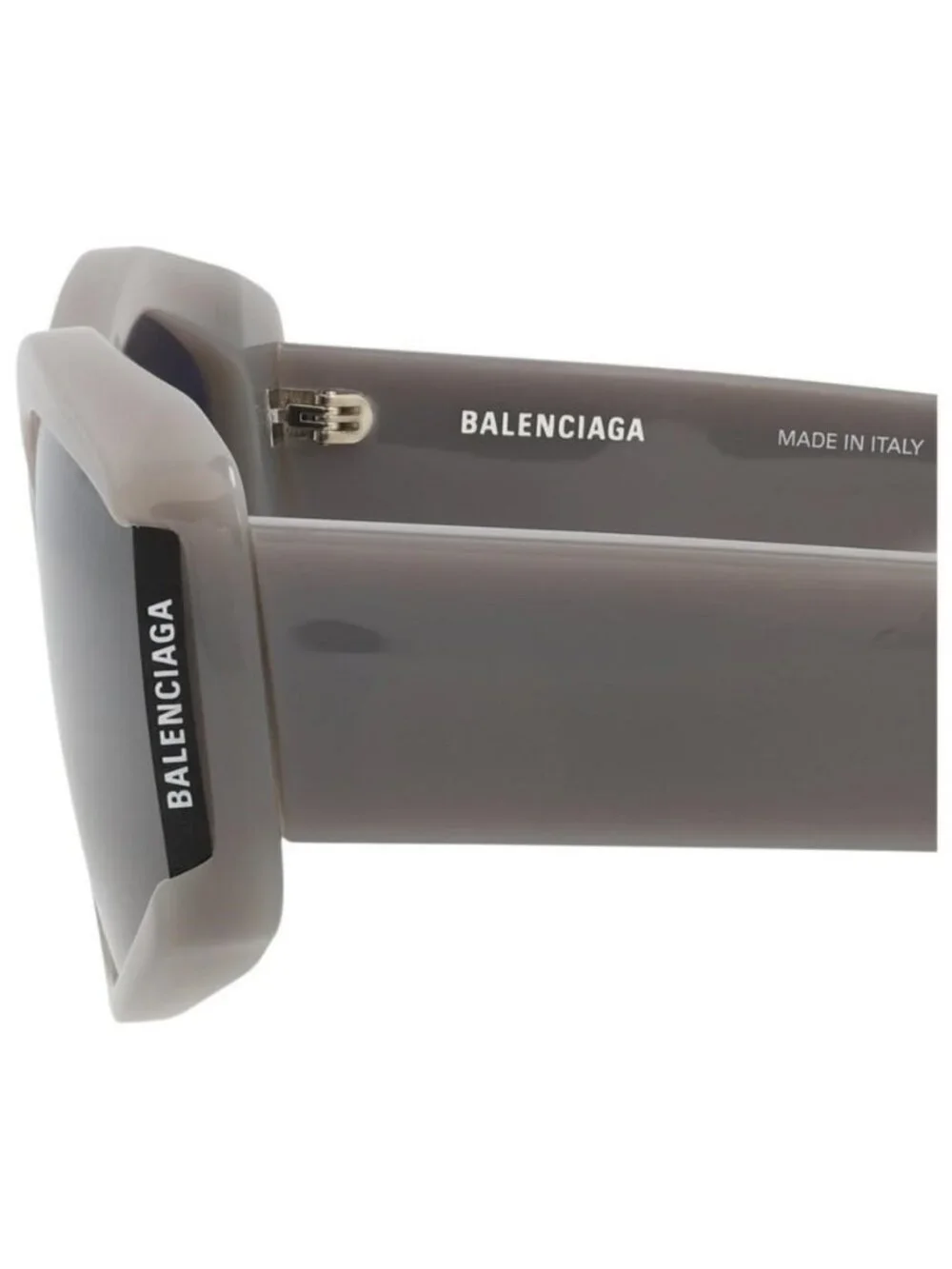 New Balenciaga Womens Cat Eye Grey Grey Blue Fashion Designer Sunglasses